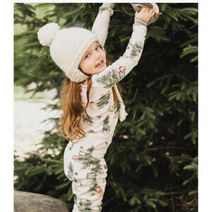 Burt's Bees Baby Unisex Organic Cotton Holiday Jammies – Soft & Breathable 24M